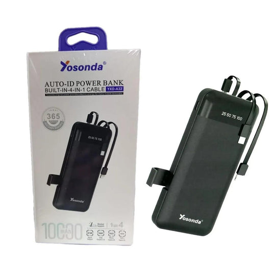 10000mAh Fast Charging Power Bank (25W)